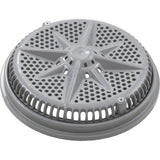 Main Drain Grate, PentairStarGuard, 8", 112gpm, Gray, Short Ring : 500106