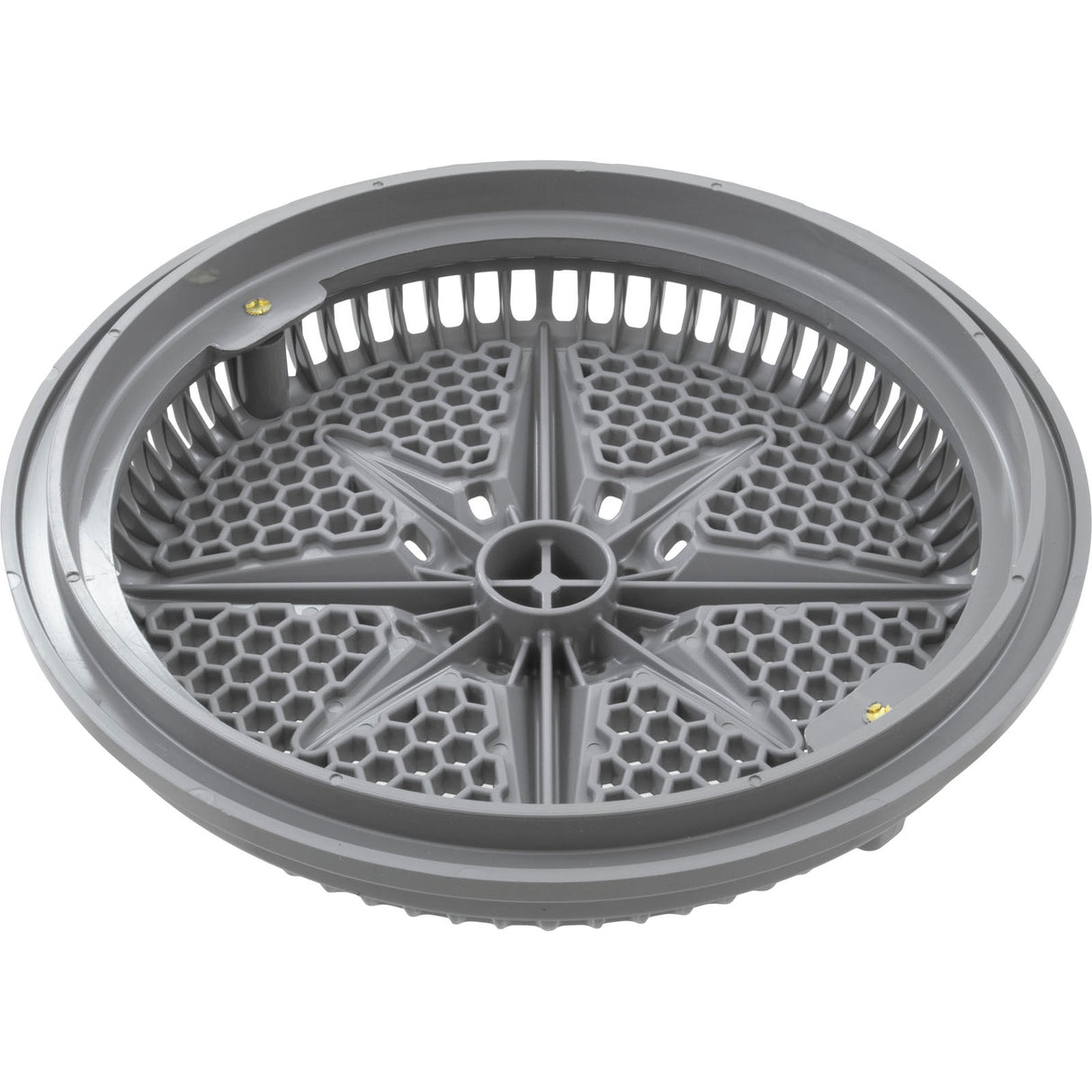 Main Drain Grate, PentStarGuard, 8", 112gpm, Gry, qty 2, Shrt Ring : 500147