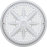 Main Drain Grate, PentairStarGuard, 8", 112gpm, White, Long Ring : 500108