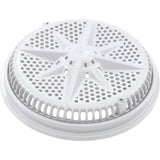 Main Drain Grate, PentairStarGuard, 8", 112gpm, White, Short Ring : 500103