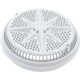 Main Drain Grate, PentStarGuard, 8", 112gpm, Wht, qty 2, Long Ring : 500140