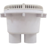 Main Drain, PentStarGuard, 8", 112gpm, 2-2"Btm Port, ABS, Wht, qty2 : 500120