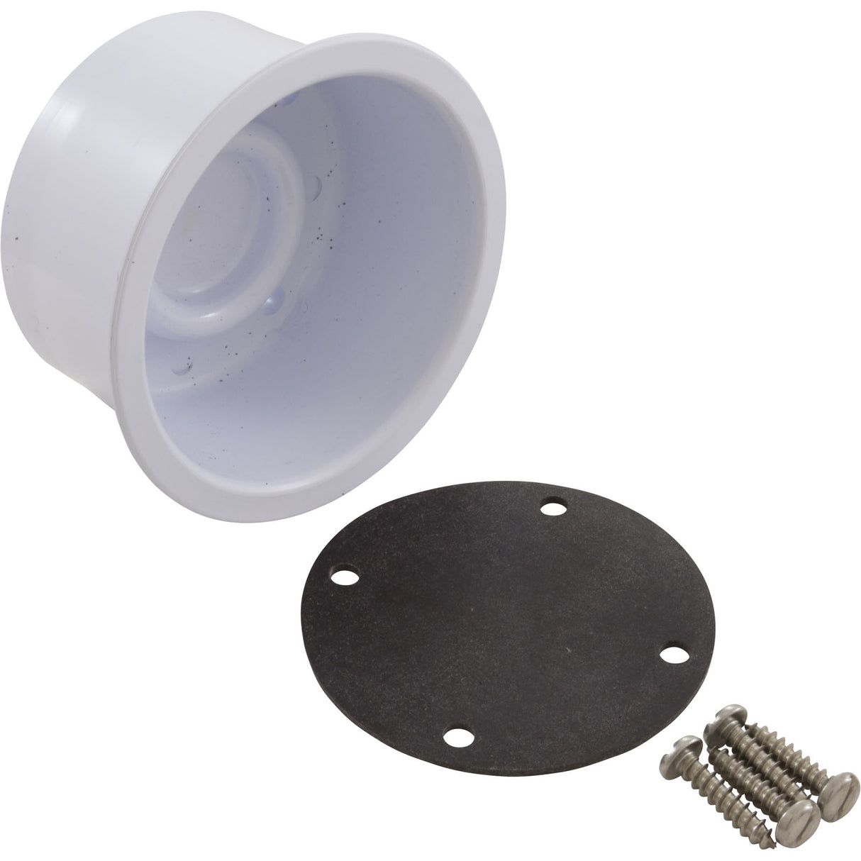 Pressure Test Plug, Carvin Swim Jet PSJ/CSJ, w/Gasket/Screws : 43110709R - Carvin - 43110709R - PartsForSpas.com