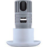 Jet Intl, BWG Luxury, 3-1/2"fd, Roto, Textured Scal, Wht : 950300
