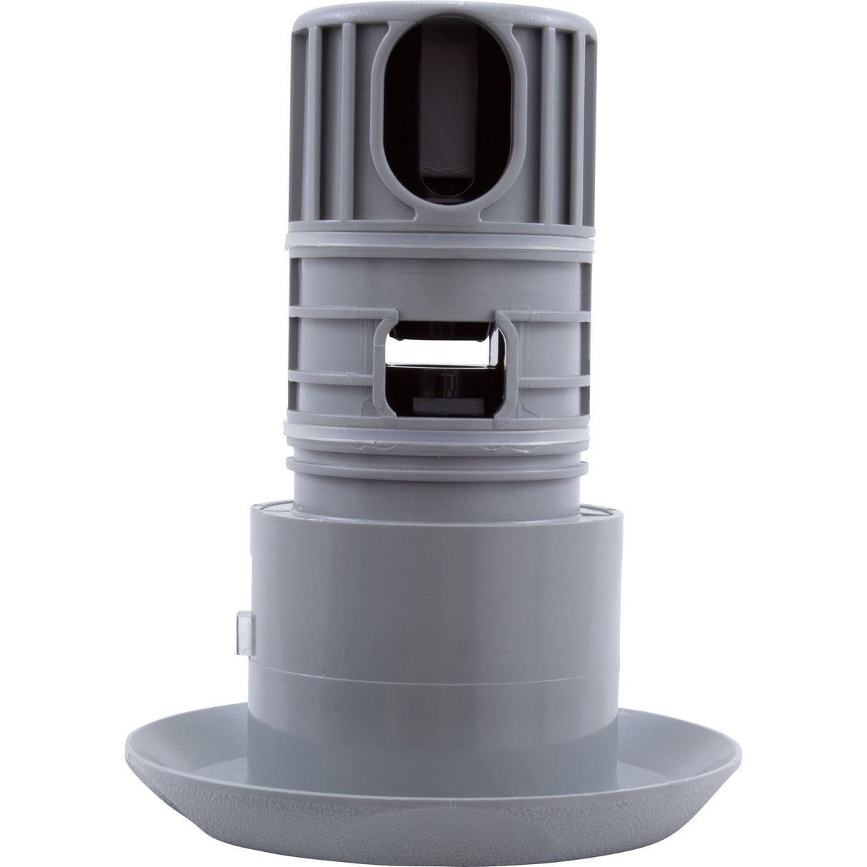 Jet Intl, BWG Luxury, 3-1/2"fd, Roto, Text Scal, Lt Gry : 950335