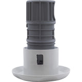 Jet Intl, BWG Luxury, 3-1/2"fd, Roto, Txt Scal, Silver : 950381