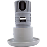 Jet Intl, BWG Luxury, 3-1/2"fd, Roto, Smth, Slvr : 90103181