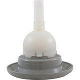 Jet Intl, BWG Cyclone, 5"fd, Mass/Roto, Txt Scal, Gry : 9510WW