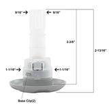 Jet Intl, BWG Cyclone Euro, 2"fd, Dir, Txt Scal, Gry : 900139WW