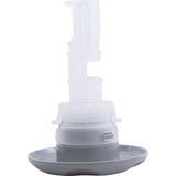 Jet Intl, BWG Cyclone Euro, 2"fd, Fixed, Txt Scal, Gry : 900143WW