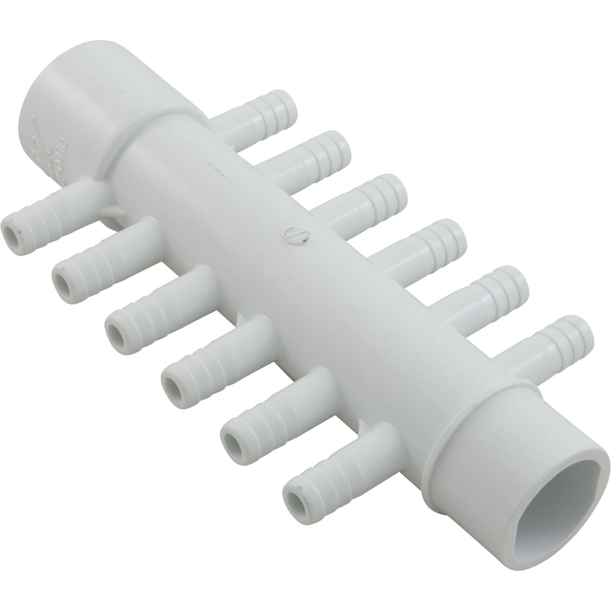 Manifold, 3/8" Barb, 12 Port, 1" Slip x 1" Spigot : 672-0410