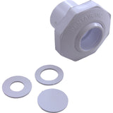 Inlet Fitting, Pentair, 1" Slip, Economy Insider, White : 542000