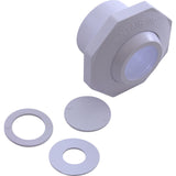 Inlet Fitting, Pentair, 1-1/2" Slip, Economy Insider, White : 542002