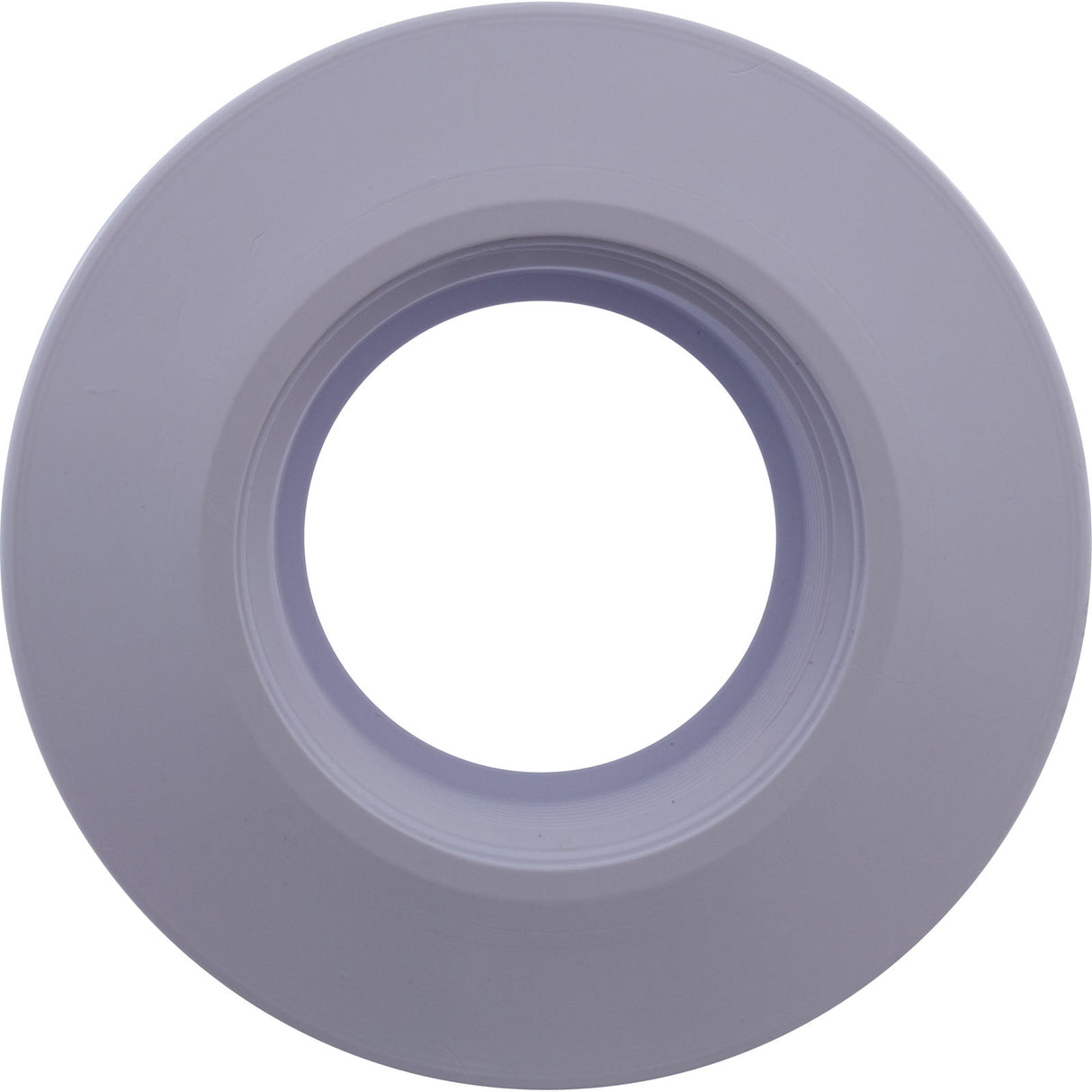 Wall Fitting, Gun, 1-1/2"mpt x 1-1/2"spg, 3-1/2"fd, 2-3/8"hs, Wht : 542405