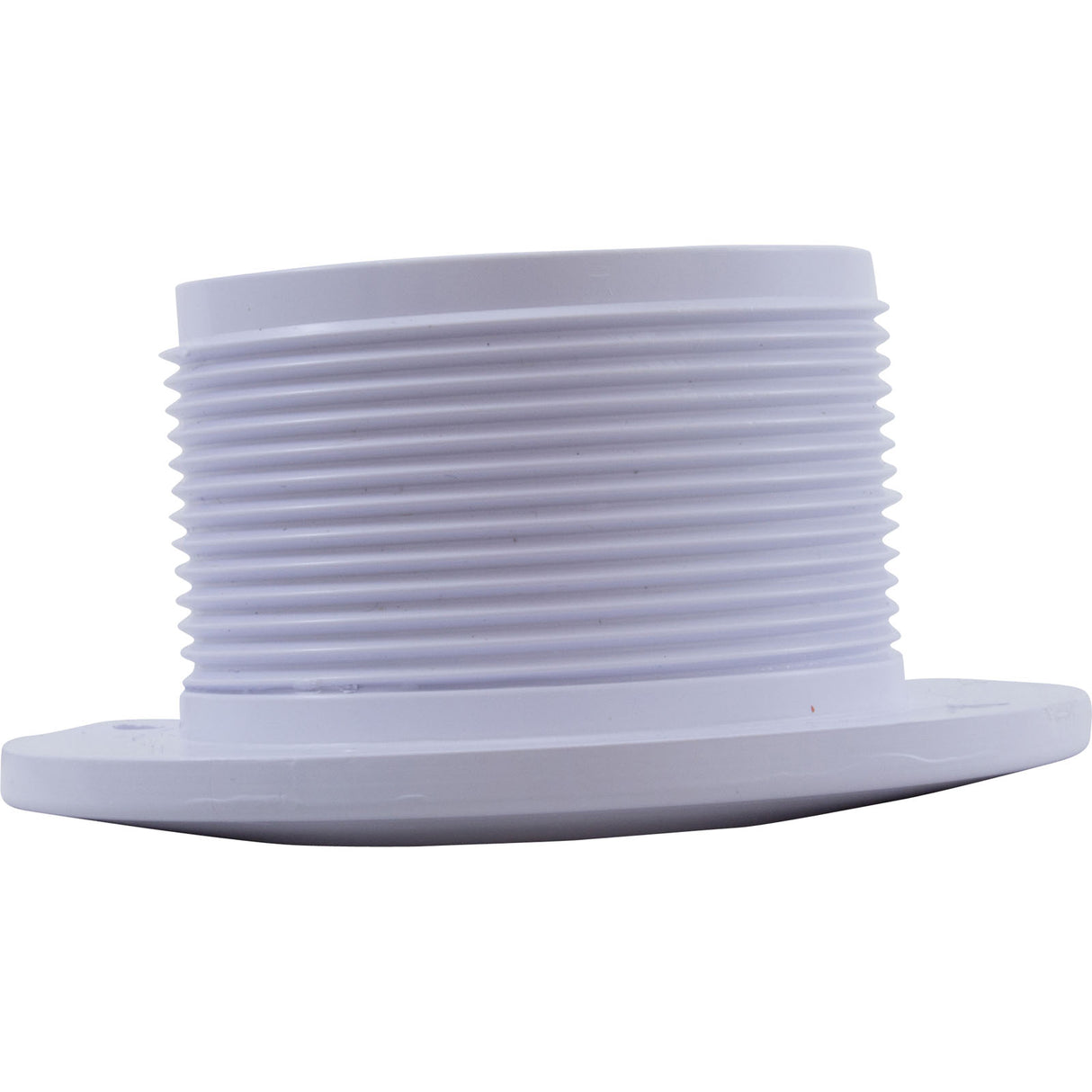 Wall Fitting, Gun, 1-1/2"mpt x 1-1/2"spg, 3-1/2"fd, 2-3/8"hs, Wht : 542405