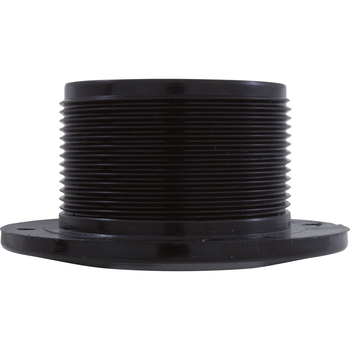 Wall Fitting, Gunite Std Body, 1-1/2"mpt x 1-1/2"spg, Blk : 542419