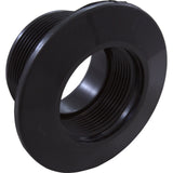 Wall Fitting, Gunite Std Body, 1-1/2"mpt x 1-1/2"spg, Blk : 542419