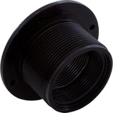 Wall Fitting, Gunite Std Body, 1-1/2"mpt x 1-1/2"fpt, Blk : 542418