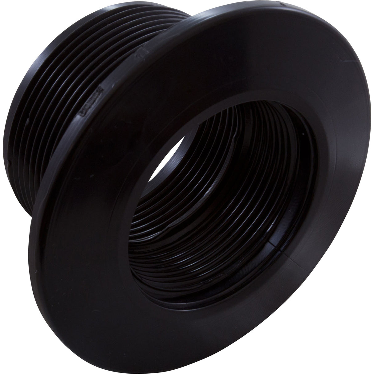 Wall Fitting, Gunite Std Body, 1-1/2"mpt x 1-1/2"fpt, Blk : 542418
