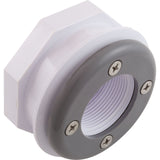 Wall Fitting, Vinyl Std Body, 1-1/2"mpt x 1-1/2"fpt, Gray : 86205103