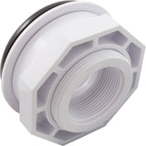 Wall Fitting, Vinyl Std Body, 1-1/2"mpt x 1-1/2"fpt, Black : 86205101