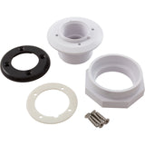 Wall Fitting, Vinyl Std Body, 1-1/2"mpt x 1-1/2"fpt, Black : 86205101