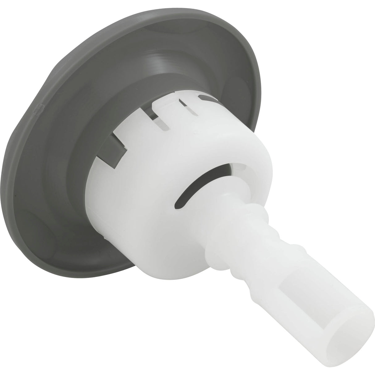 Jet Intl, BWG Cyclone Luxury, 3-1/2"fd, Dir, Txt Scal, Gry : 9844WW