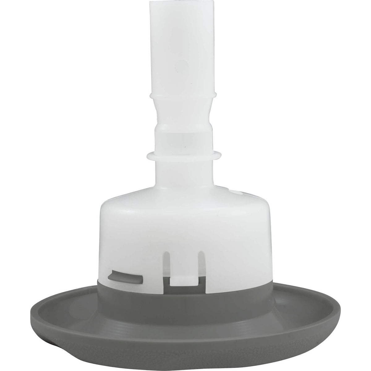 Jet Intl, BWG Cyclone Luxury, 3-1/2"fd, Dir, Txt Scal, Gry : 9844WW
