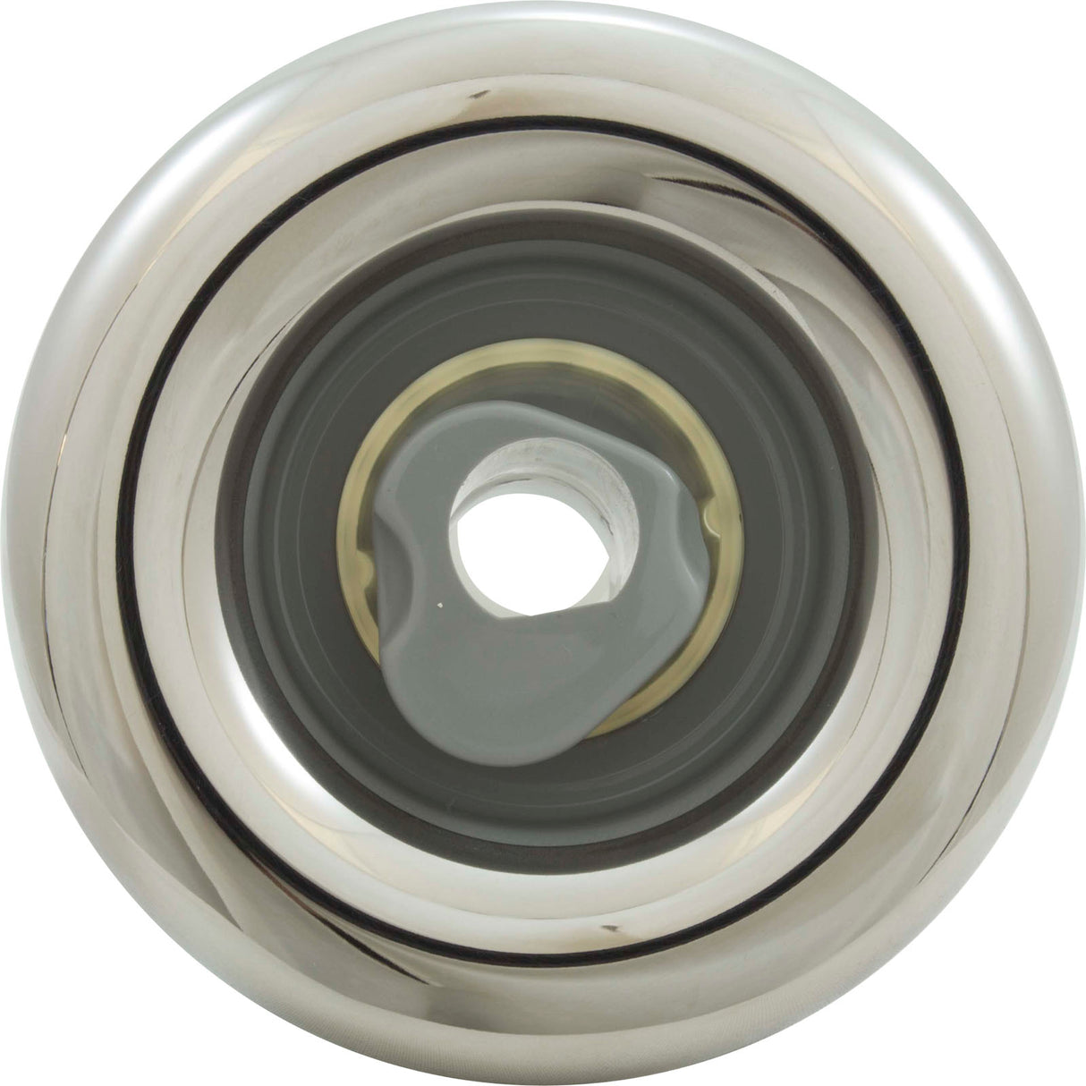 Jet Intl, BWG Cyclone Lux, 3-1/2"fd, Roto, Smth, SS/Gry : 940133WW