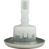 Jet Intl, BWG Cyclone Lux, 3-1/2"fd, Roto, Smth, SS/Gry : 940133WW