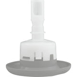 Jet Intl, BWG Cyclone Lux, 3-1/2"fd, Roto, Txt Scal, Gry : 9846WW