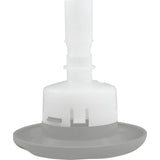 Jet Intl, BWG Cyclone Lux, 3-1/2"fd, Roto, Txt Scal, Gry : 9846WW