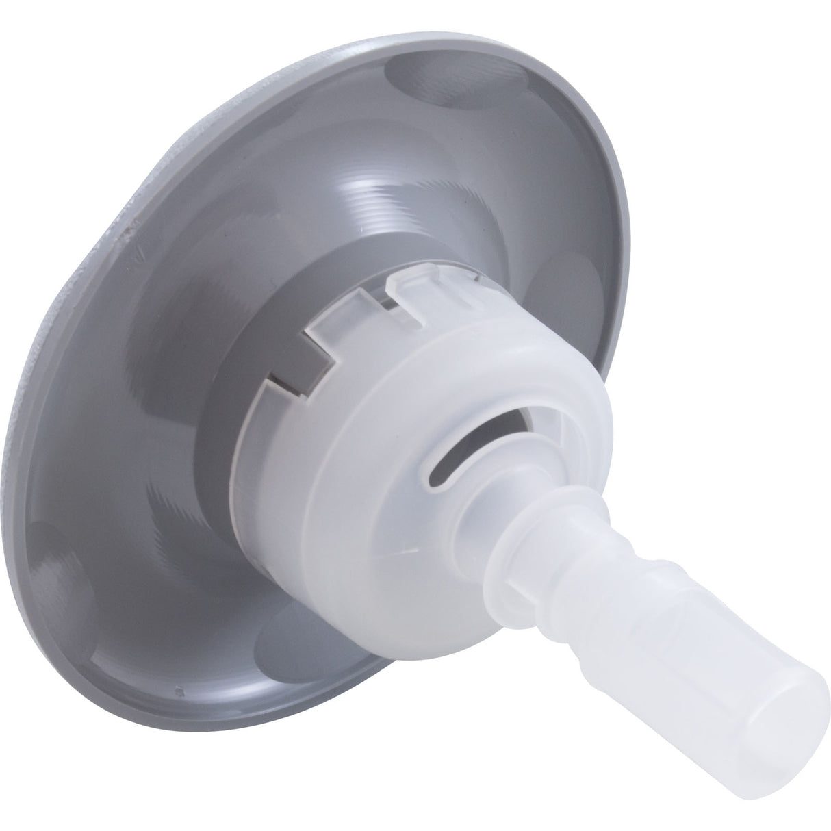 Jet Intl, BWG Cyclone Lux, 4-1/8"fd, Dir, Txt Scal, Gry : 9845WW