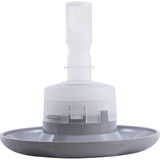 Jet Intl, BWG Cyclone Lux, 4-1/8"fd, Dir, Txt Scal, Gry : 9845WW