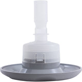 Jet Intl, BWG Cyclone Lux, 4-1/8"fd, Dir, Txt Scal, Gry : 9845WW