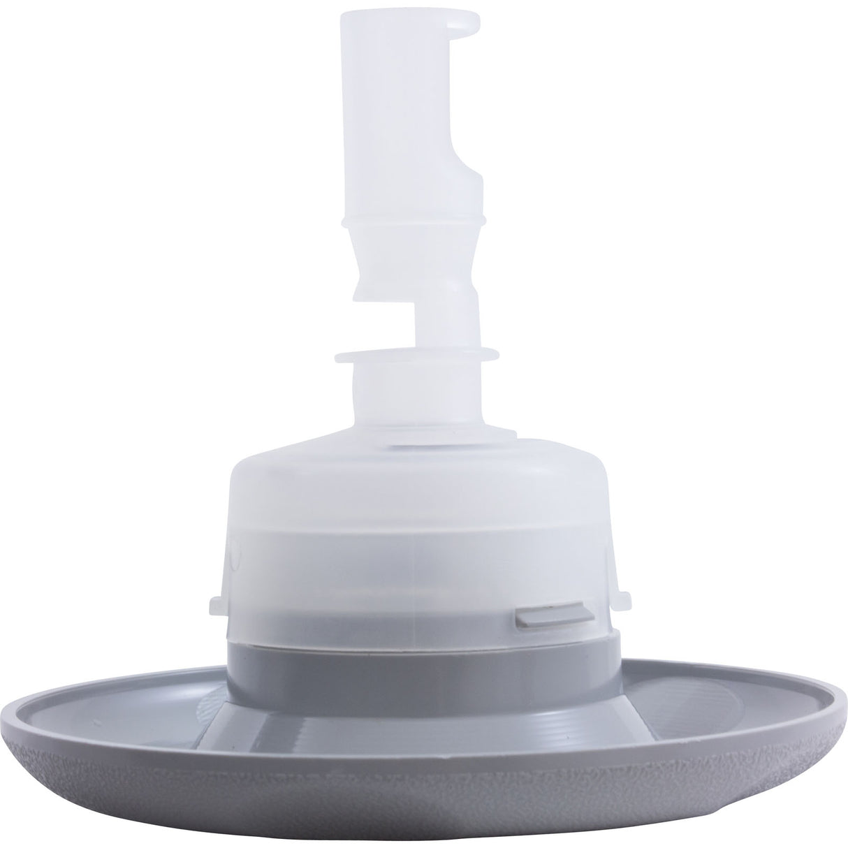 Jet Intl, BWG Cyclone Lux, 4-1/8"fd, Dir, Txt Scal, Gry : 9845WW
