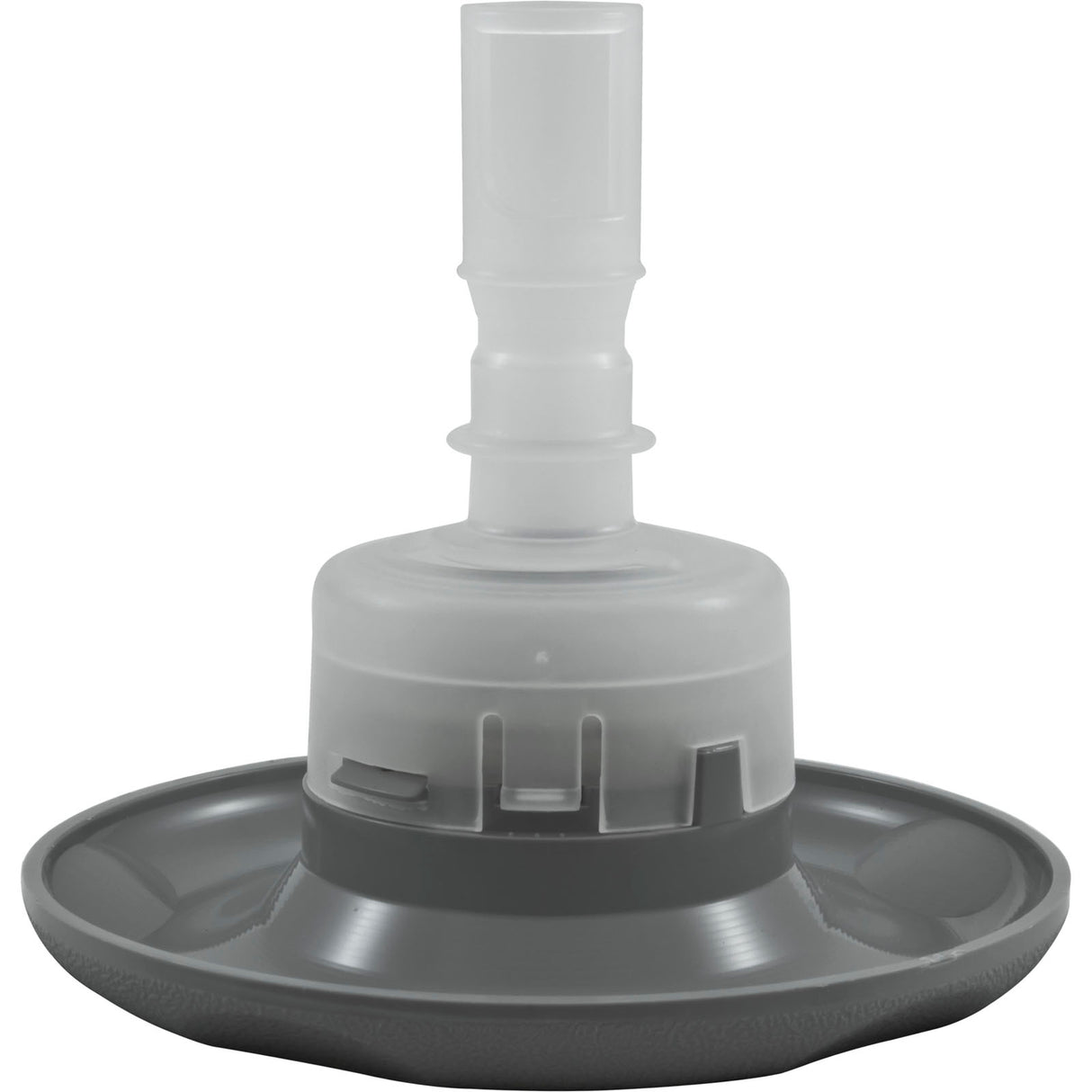 Jet Intl, BWG Cyclone Lux, 4-1/8"fd, Roto, Txt Scal, Gry : 9847WW