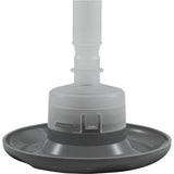 Jet Intl, BWG Cyclone Lux, 4-1/8"fd, Roto, Txt Scal, Gry : 9847WW