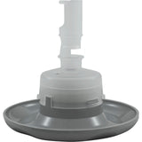 Jet Intl, BWG Cyclone Lux, 4-1/8"fd, Roto, Txt Scal, Gry : 9847WW