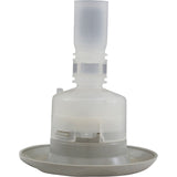 Jet Intl, BWG Cyclone Micro, 3"fd, Roto, Txt Scal, Slvr : 90107381