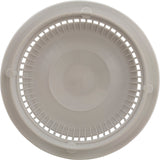 Main Drain Grate, Afras, Anti Vortex, 7-3/4"dia, Wht, w/Ring&Scrw : 10064W