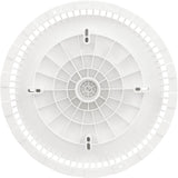 Main Drain Grate, Afras, 11-1/8" dia, w/Screws, White : 10064AW