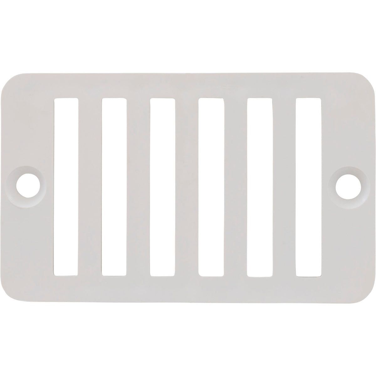 Grate, Hayward Deck Drain SP1019, w/ Screws, White : SP1019BA