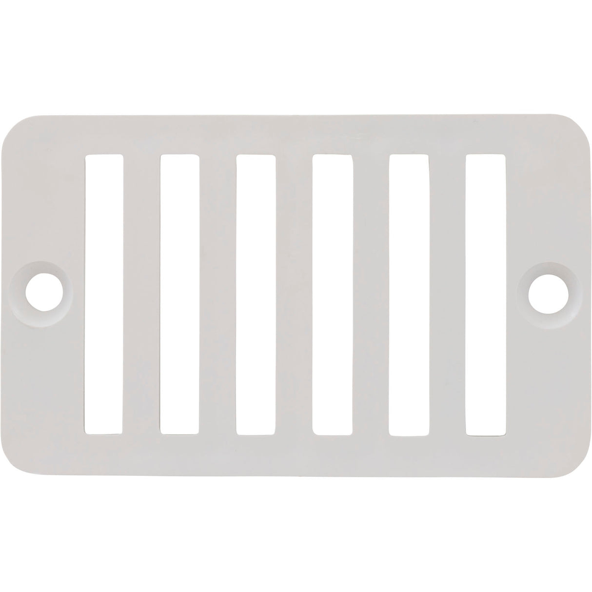 Grate, Hayward Deck Drain SP1019, w/ Screws, White : SP1019BA