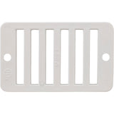 Grate, Hayward Deck Drain SP1019, w/ Screws, White : SP1019BA