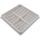 Main Drain Grate, Hayward Low Velocity, 12" x 12"Sq, w/Frame : WGX1032BLV2