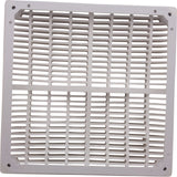 Main Drain Grate, Hayward Low Velocity, 12" x 12"Sq, w/Frame : WGX1032BLV2