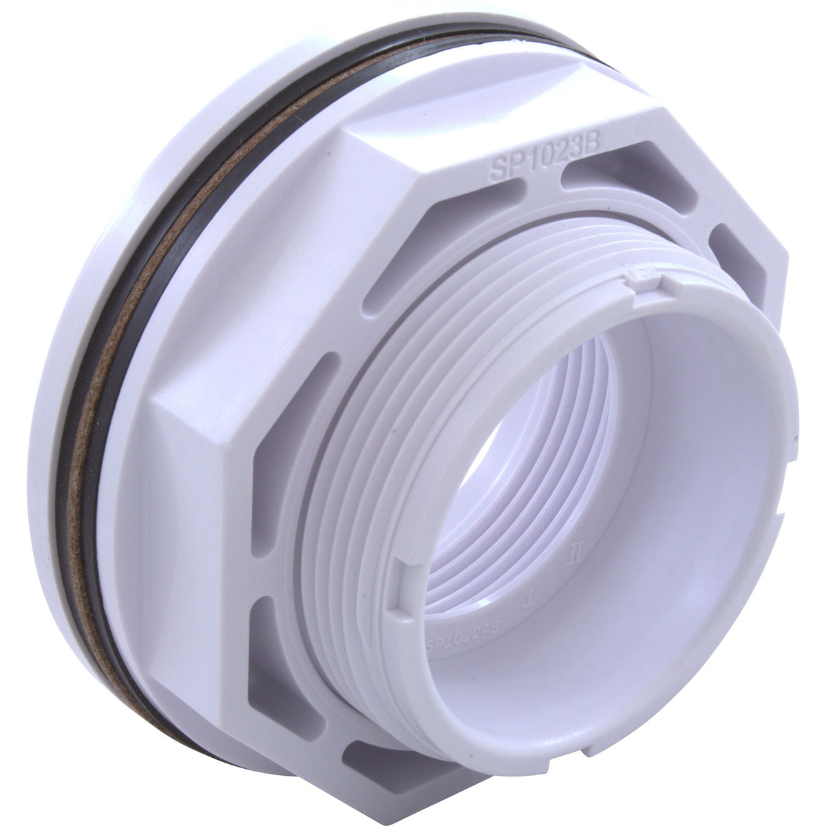 Inlet Fitting, 2-3/8"hs, 1-1/2" fpt x 1-1/2"s, w/Gasket, Nut : SP1023S