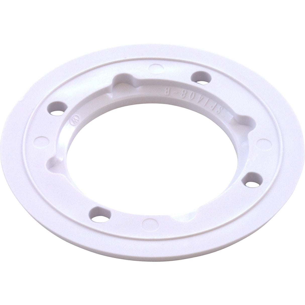 Faceplate, Hayward, 1-1/2"s, 3-1/2"fd, Inlet Fitting, White : SPX1408B