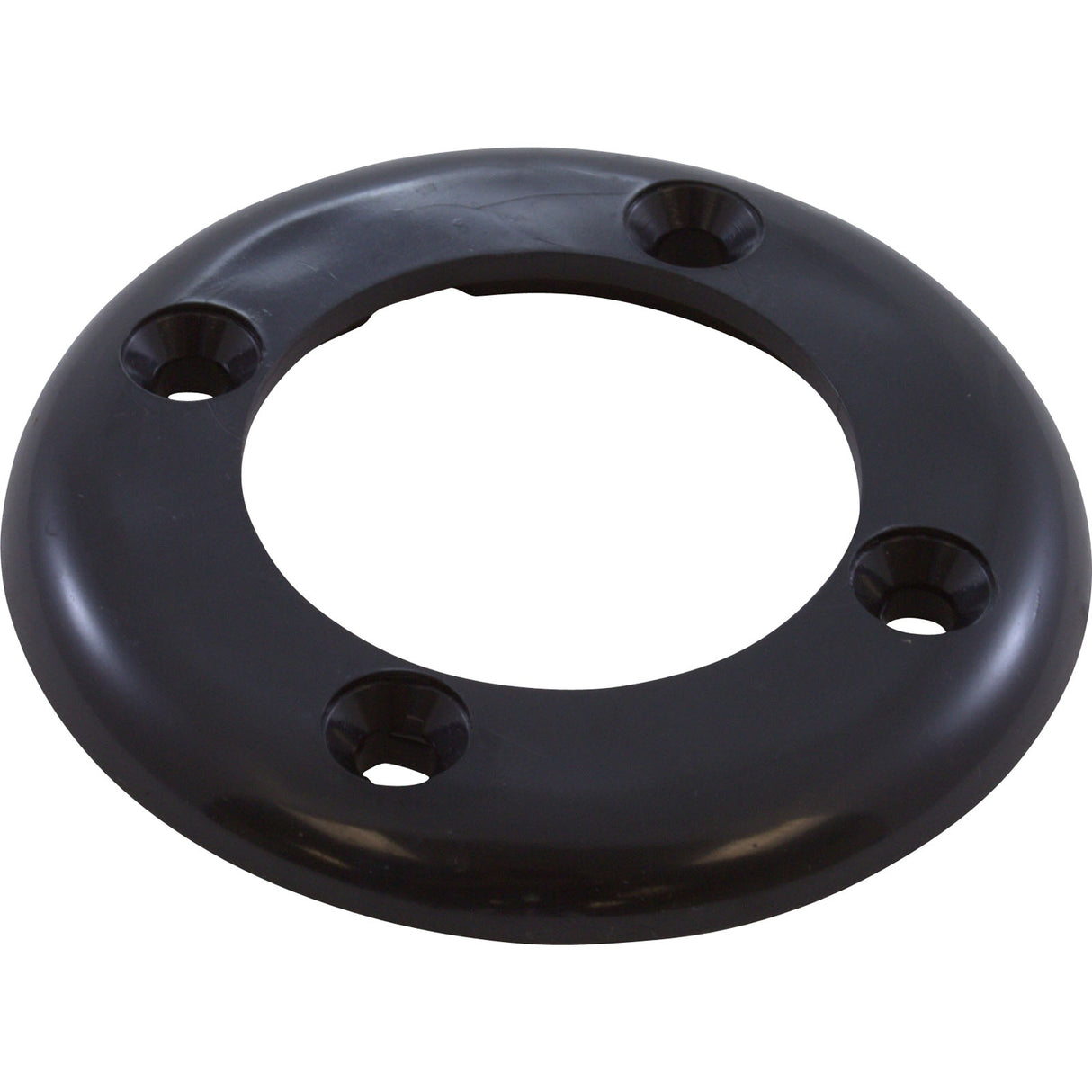 Faceplate, Hayward, 1-1/2"s, 3-1/2"fd, Inlet Fitting, Black : SPX1408BBLK